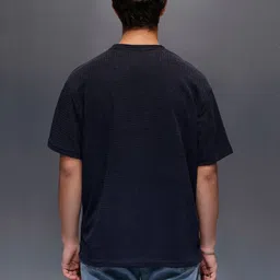 WROGN Self Design Pure Cotton Oversized T-Shirt image 5