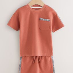 NEXT Boys Cotton T-shirt with Shorts-picture-42