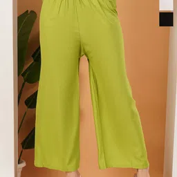 LEGITLOOKS Pack Of 3 Women Mid-Rise Flared Slip On Ethnic Palazzos-picture-57