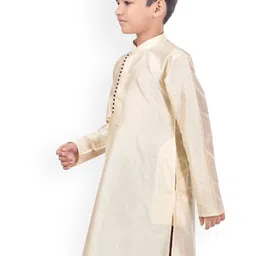 Pehanaava Boys Yoke Design Thread Work Kurta image 5
