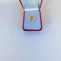 R G MART Unisex Gold-Plated Ashtadhatu Trishakti Star Studded Finger Ring-image-5