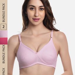 FIMS Pack of 2 Cotton Everyday Bra-picture-11