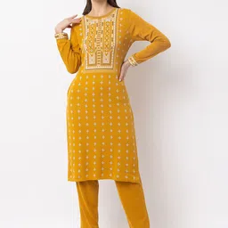 KEIKO Ethnic Motifs Printed Kurta-image-90