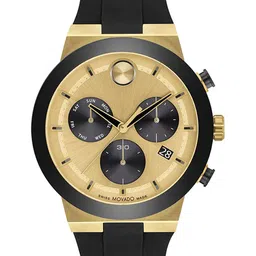 MOVADO Men Textured Dial & Silicon Straps Analogue Chronograph Watch 3600895-picture-23