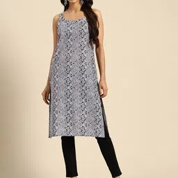 all about you Pure Cotton Ethnic Motifs Printed Kurta-picture-21