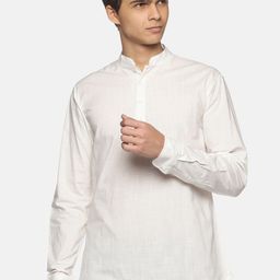 Sethukrishna Men Mandarin Collar Cotton Kurta-picture-14