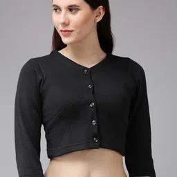 Lux Cottswool Pack Of 2 Women Black & Maroon Solid Slim-Fit Cotton Thermal Top-picture-37