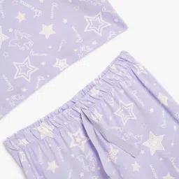 Koton Girls Printed Night suit image 2