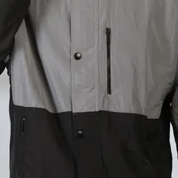 Mast & Harbour Men Hooded Colourblocked Windcheater Tailored Jacket image 5