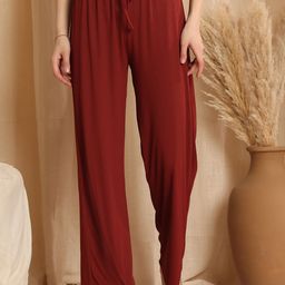 NEUDIS Wide Leg Ribbed Lounge Pants-picture-38
