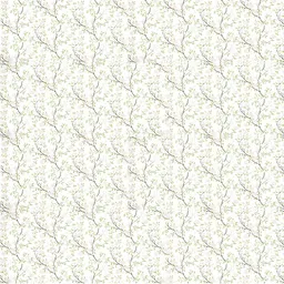 Asian royal White & Green Printed Waterproof Wallpaper-image-5