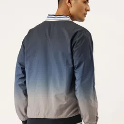 Okane Ombre Dyed Reversible Bomber Jacket image 4