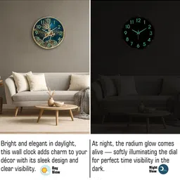 RANDOM Multicoloured & Multicoloured Contemporary Wall Clock image 4