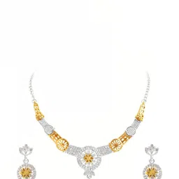Women Click Stone Studded Jewellery Set-picture-14
