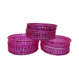 LLL FASHION Set Of 24 Stone Studded Bangles-picture-38