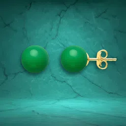 MINUTIAE Silver-Plated Pearls Studded Spherical Shaped Studs image 4