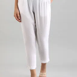 AURELIA Women Regular Fit Cigarette Trousers-picture-19