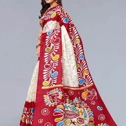 KALINI Ethnic Motifs Printed Festive Saree image 2