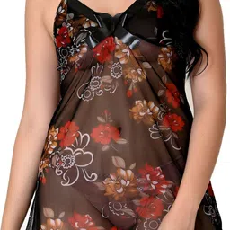 chia fashions Net Printed Baby Doll image 5