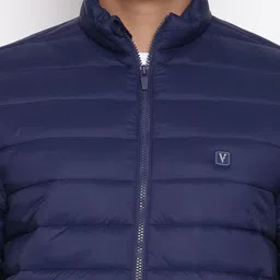 Van Heusen Innerwear Men Geometric Open Front Jacket image 2