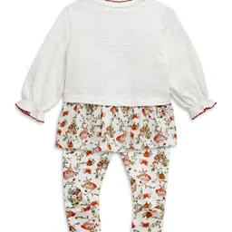 THE BABY TRUNK Girls Printed Sleepsuit image 2