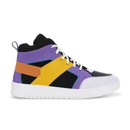 HERE&NOW Men Mid-Top Lace-Ups Sneakers image 4