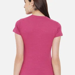 Dreambe Women Typography Printed T-shirt image 5
