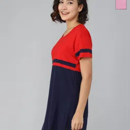 Christy World Pack Of 2 Colourblocked Round Neck T-shirt-image-48