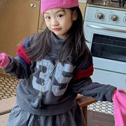 LULU & SKY Girls Colourblocked Sweatshirt-picture-10