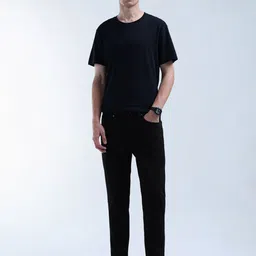 Flying Machine Men Relaxed Tapered Fit Mid-Rise Jeans image 4
