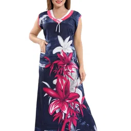 Inner Beats Women Multi Nightdress-image-63