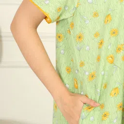 Sweet Dreams Women Printed Maxi Nightdress image 4