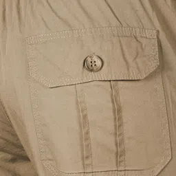 Jb Just BLACK Men Regular Fit Mid-Rise Cotton Cargos Trousers image 2