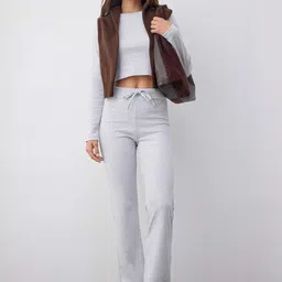 Trendyol Round Neck Top With Trouser-picture-42