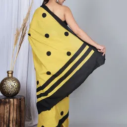 JAIPURI PRINT Printed Pure Cotton Saree image 3