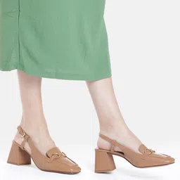 Geox Leather Block Mules image 3