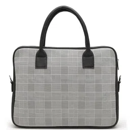 Thomas Scott Men Checked PU Laptop Bag image 2