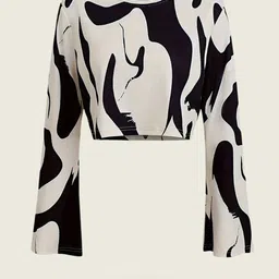 INCLUD Girls Printed Long Sleeves Top With Trousers image 5