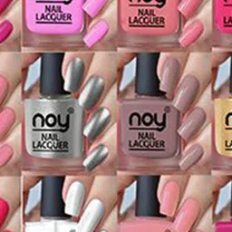 NOY Set Of 12 Long Lasting Glossy Nail Polish -6 ml Each image 2
