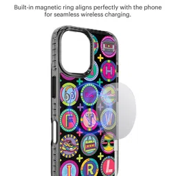 DailyObjects Abstract Printed iPhone 16 Back Case Mobile Accessories image 2