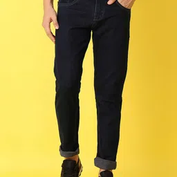 V-Mart Men Regular Fit Mid-Rise Jeans image 1