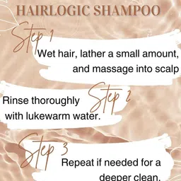 Hairlogic Kerafused Shampoo With Wheat Protein For Frizzy Hair Nourishment - 1L image 5