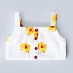 pspeaches Girls Printed Top with Skirt image 2