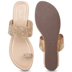 Inc 5 Embellished Ethnic Wedge Sandals with Buckles image 5