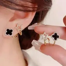 ONUYX Contemporary Ear Cuff Earrings-picture-21