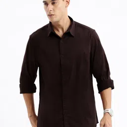 SHOWOFF Standard Slim Fit Cotton Casual Shirt-image-85