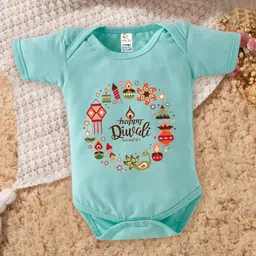 Babywish Kids Cotton Printed Bodysuit-image-47