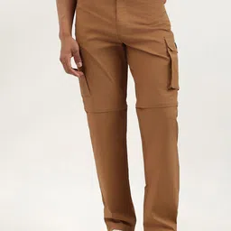 United Colors of Benetton Men Mid-Rise Straight Fit Cargos Trousers-picture-41