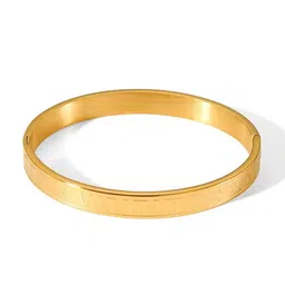 FIMBUL Unisex Antique Gold-Plated Cuff Bracelet image 4