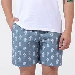 The Indian Garage Co Pack Of 2 Men Doodle Print Elasticated Waist Boxers 1124-BXPRCS-03-01-picture-10
